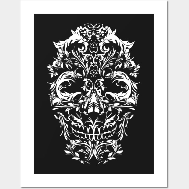 Decorative Skull Wall Art by katemelvin